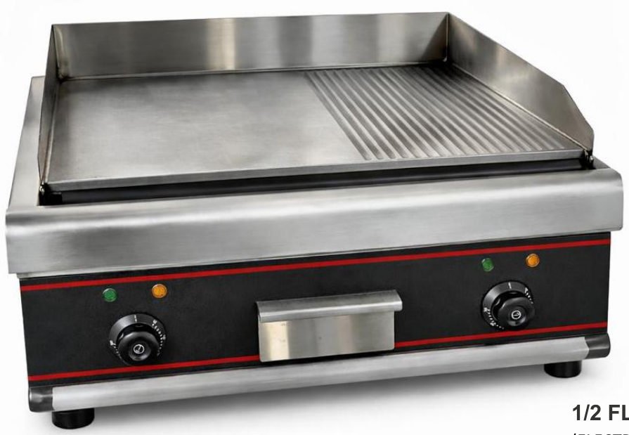 CATERTECH 1/2 FLAT & BARRED GRILL