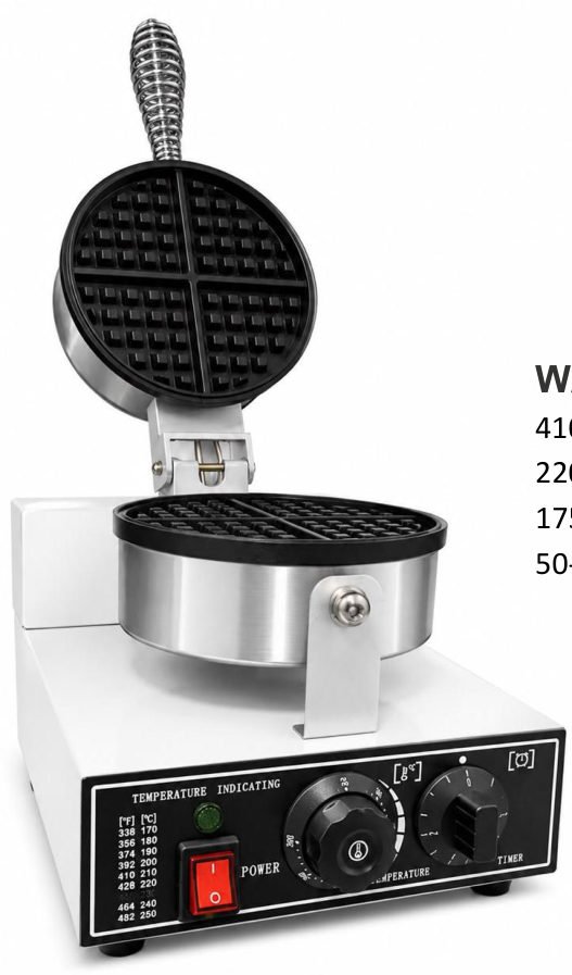 CHINESE Circular waffle 4 pieces
