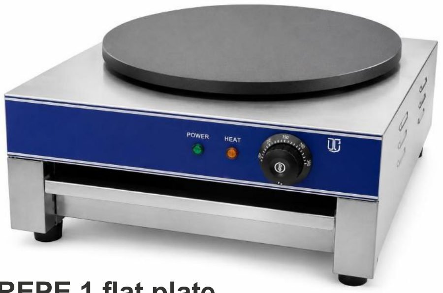 CHINESE CREPE 1 flat plate — 450*450*340 mm