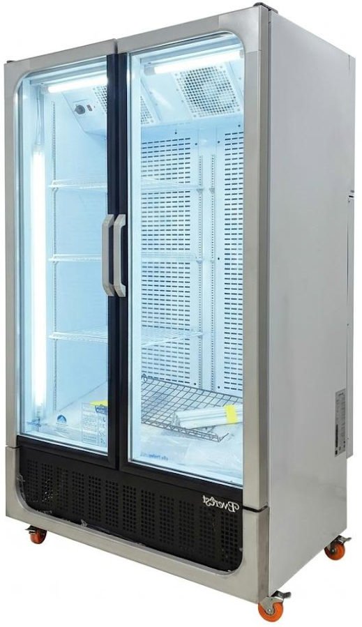 Everest 2 door display refrigerator