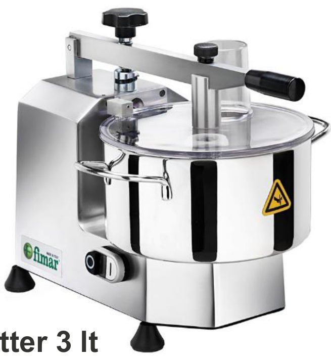 FIMAR Cutter 3 lt — 520*320*620 mm