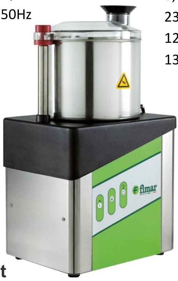 FIMAR Cutter 5 lt — 240*310*545 mm