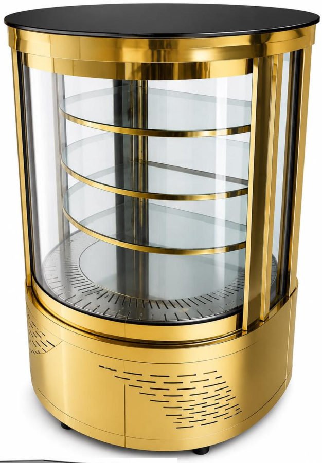 GOLDEN CURVED DISPLAY