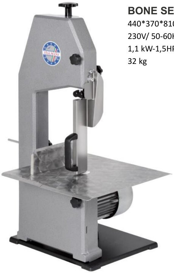 ITALMANS BONE SEW — 440*370*810 mm 530 x 420 x 910 mm