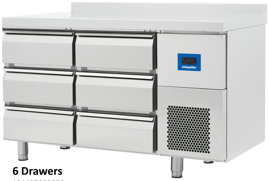 OZTI 6 Drawers