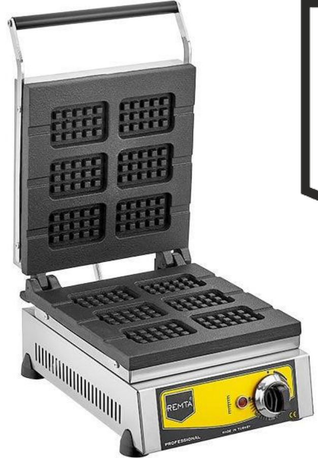 REMTA Waffle 6 stick pieces